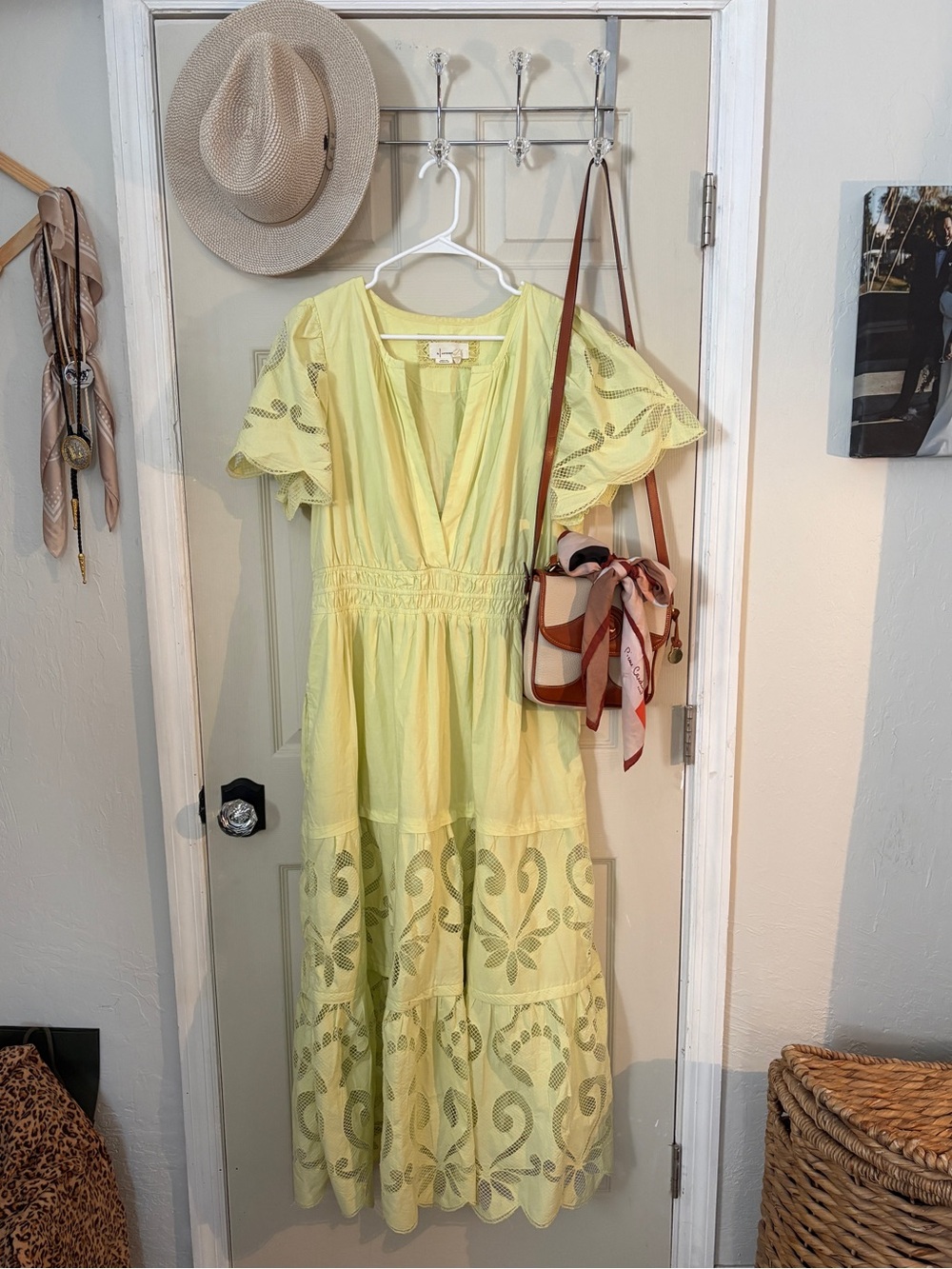 Anthropologie Somerset Green Dress XL